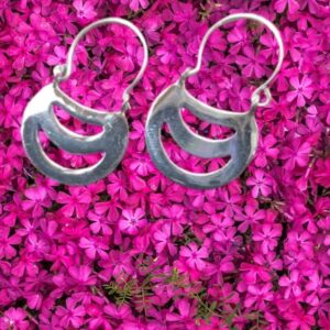 Aritos Chaway de Plata 950 - Joyería Mapuche Hecha a Mano